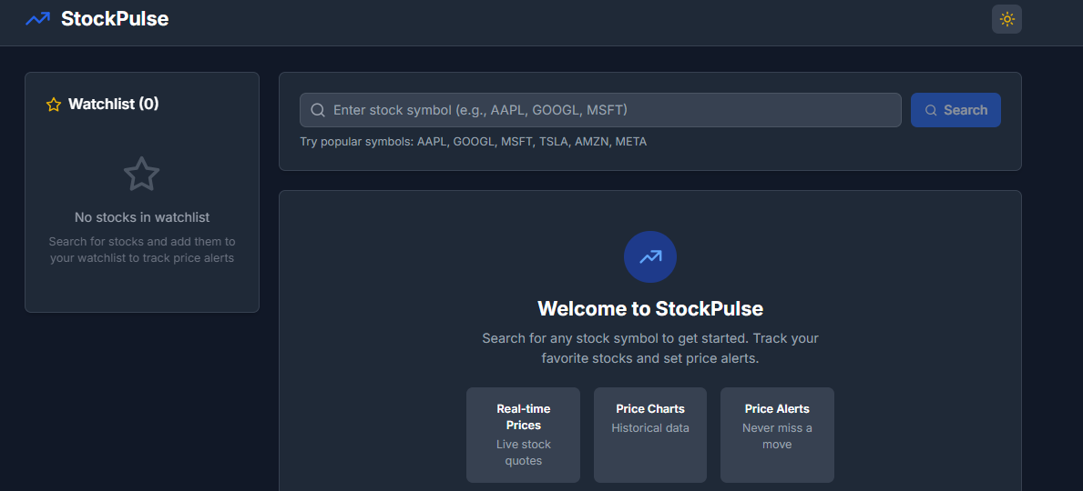 StockPulse Screenshot
